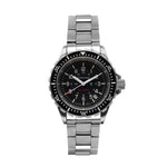 Cuarzo de buzo grande (TSAR) de 41mm con brazalete de acero inoxidable