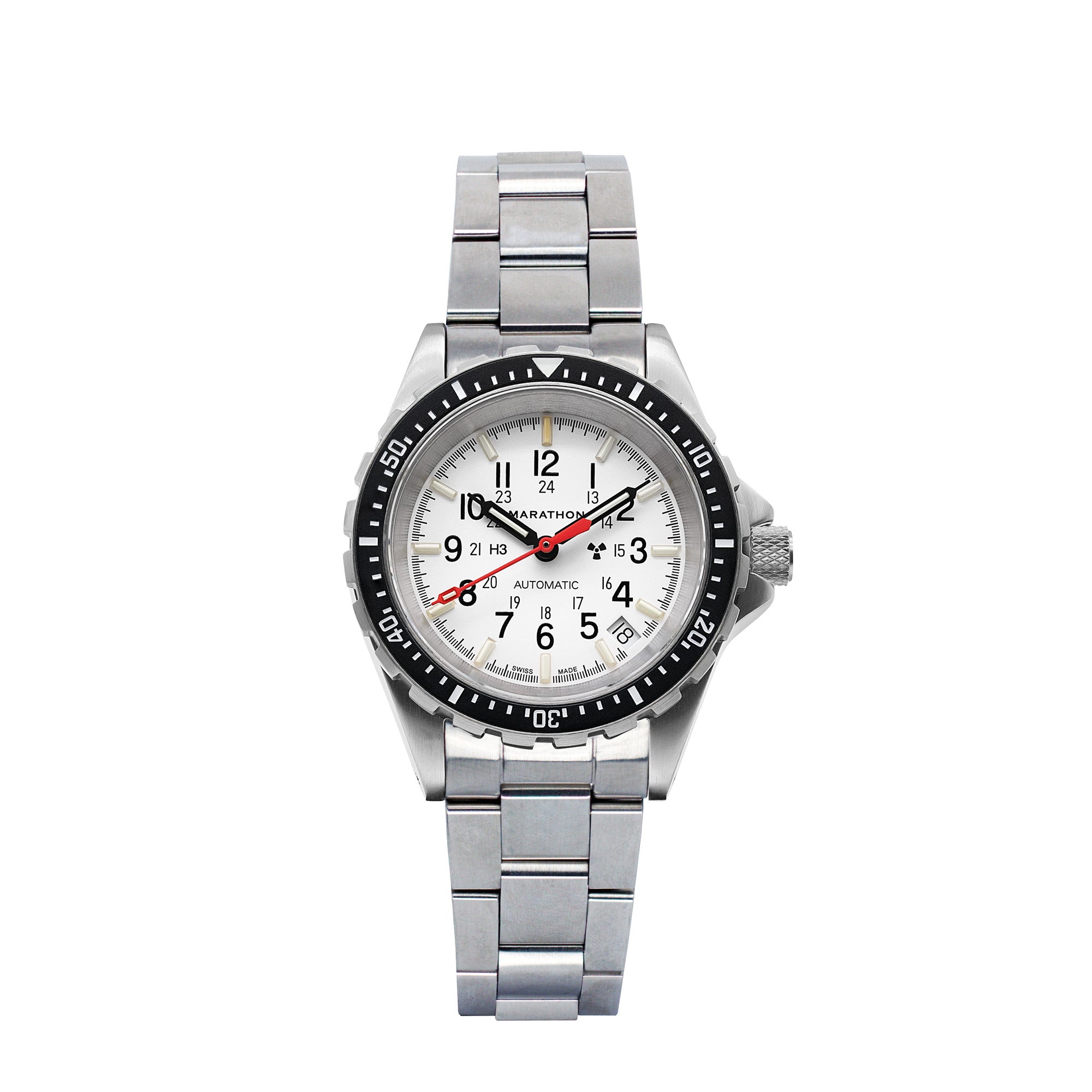 36mm Arctic Edition Medium Diver's Automatic (MSAR Auto) with Stainless Steel Bracelet