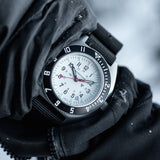 41mm Arctic Steel Navigator w/ Date (SSNAV-D) on Nylon DEFSTAN image