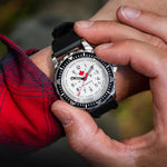 Grande montre automatique de plongée en érable rouge arctique de 41 mm (GSAR)