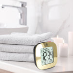 Horloge, LCD, Alarme, Mini, couleur or (25/50)