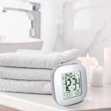 Horloge, LCD, alarme, mini, gris graphite (25/50) image