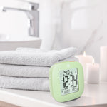 Clock, LCD, Alarm, Mini, Green - GWP