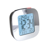Clock, LCD, Alarm, Mini, Silver (25/50) image