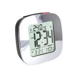 Clock, LCD, Alarm, Mini, Silver (25/50) image