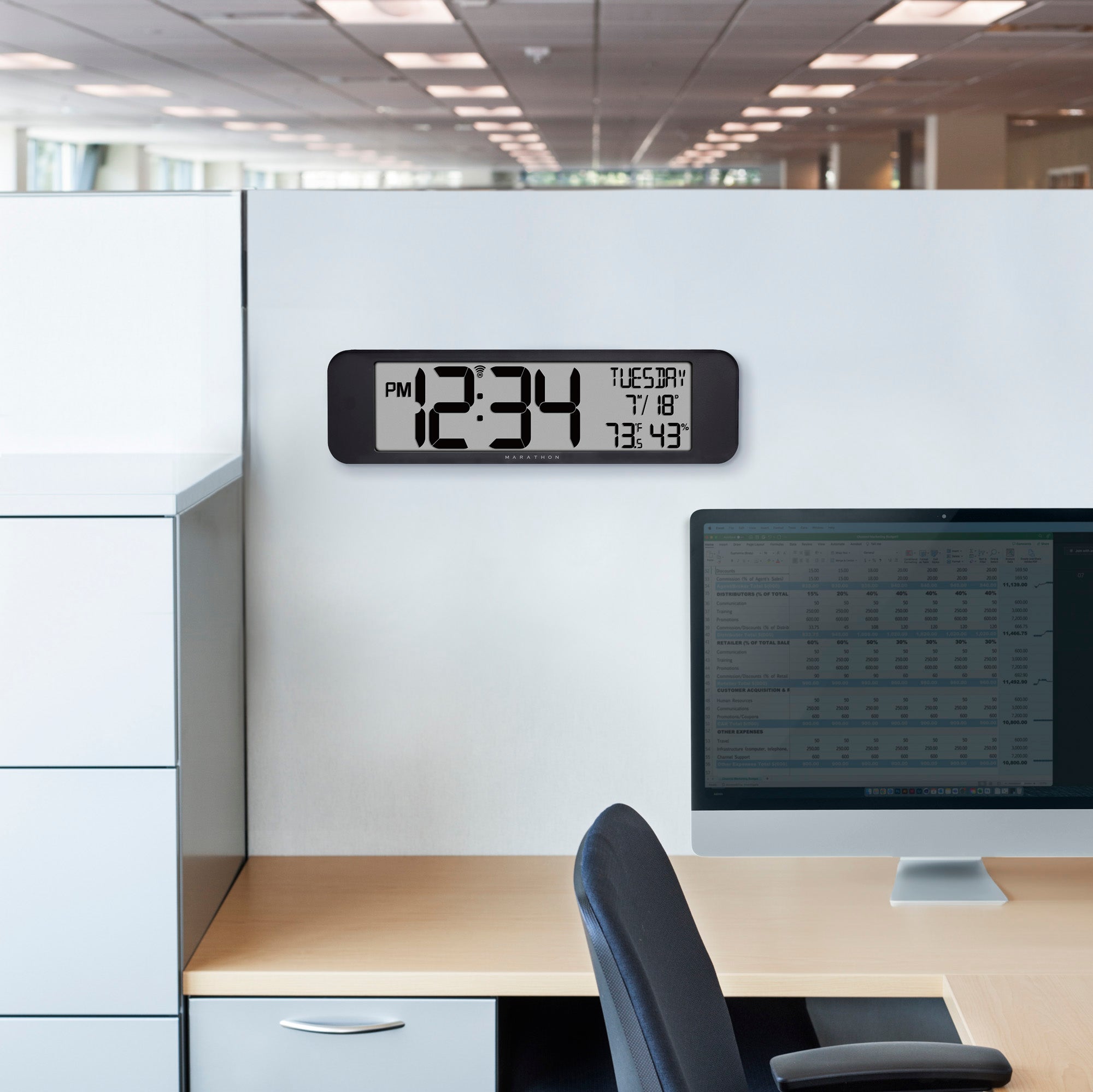 Ultra-Wide Clock with Atomic Accuracy