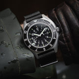 Steel Navigator de 41 mm (SSNAV) sur nylon DEFSTAN image