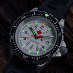 Grande montre automatique de plongée en érable rouge arctique de 41 mm (GSAR)