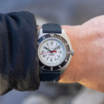 Kit de 3 bracelets en caoutchouc, bleu, parkerisé, 20 mm