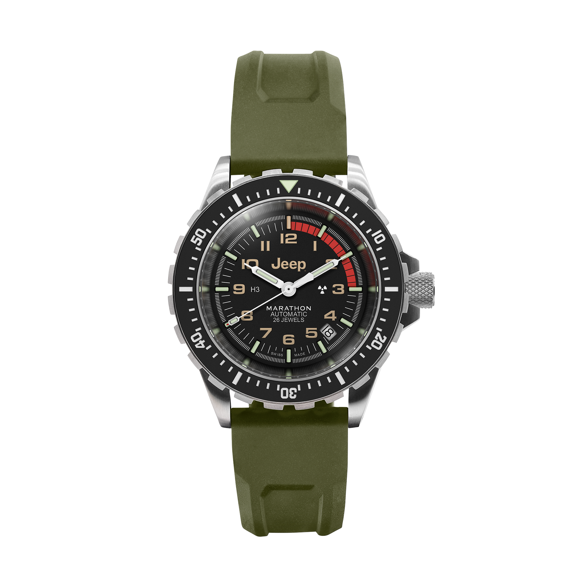 Jeep® Rubicon GSAR® de 41 mm (automatique de plongée)