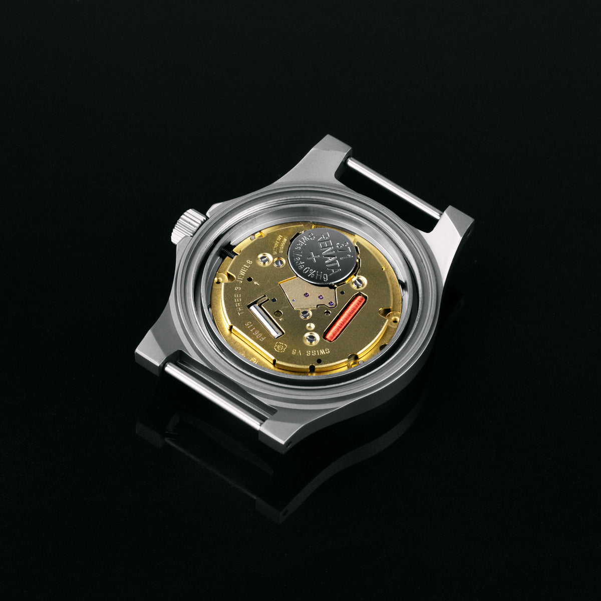 Cuarzo de oficial de 36mm con fecha (GPQ-D) en Nylon DEFSTAN image