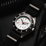 Steel Navigator de 41 mm (SSNAV) sur kit de bracelet en caoutchouc noir 3 pièces image