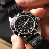 41mm Steel Navigator w/ Date Automatic (SSNAV-D AUTO) on Ballistic Nylon image