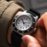 41mm Arctic Steel Navigator Automatic (Arctic SSNAV Auto) on Ballistic Nylon image