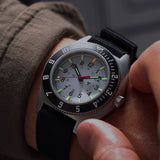 41mm Arctic Steel Navigator Automatic (Arctic SSNAV Auto) on Ballistic Nylon image