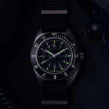 41mm Steel Navigator Automatic (SSNAV Auto) on Nylon DEFSTAN image