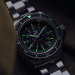 41mm Official USMC™ Large Diver's Automatic (GSAR) with Stainless Steel Bracelet
