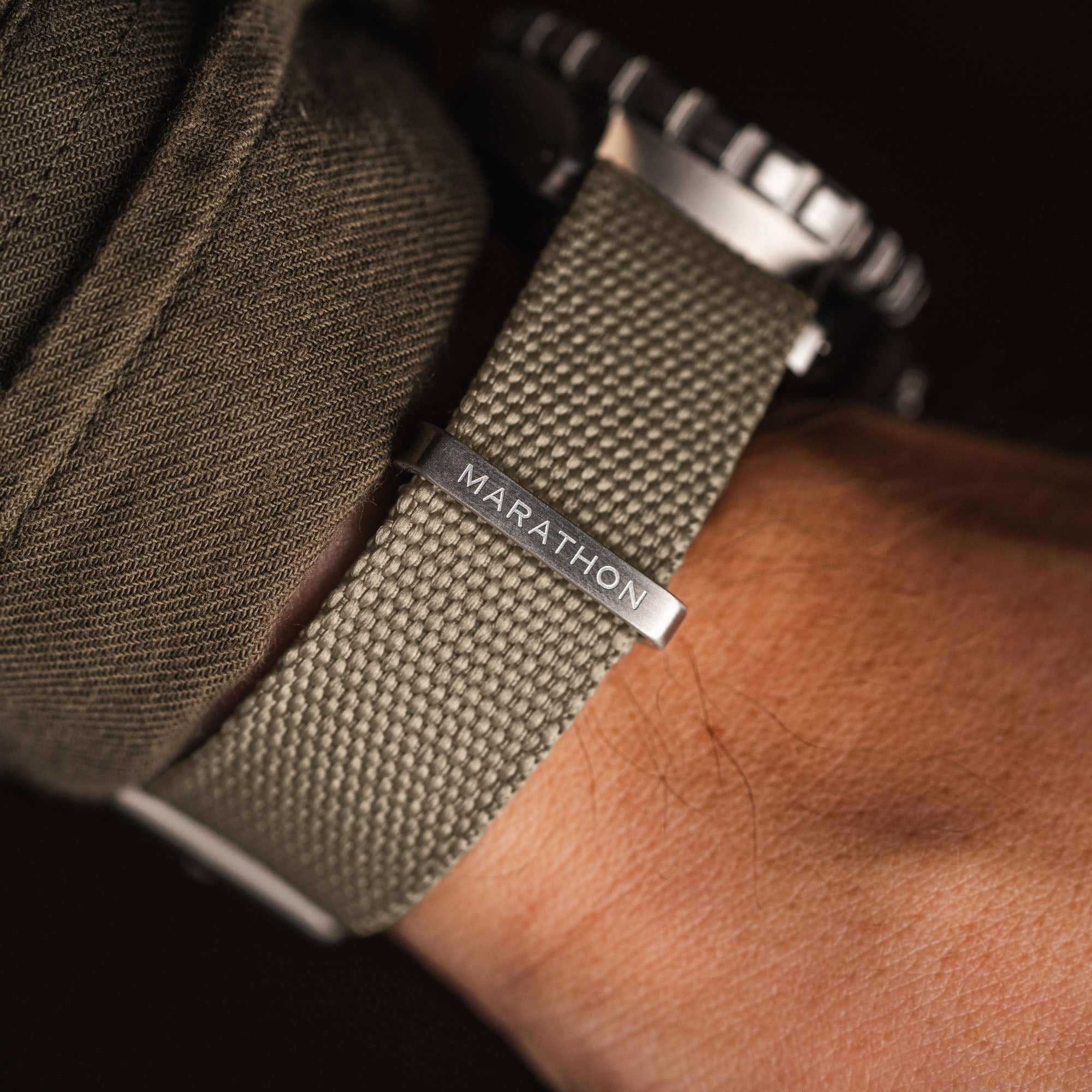 18MM Nylon Canvas DEFSTAN Strap