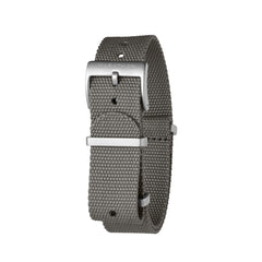 Correa de cuero de 2 piezas, 20 mm, verde musgo, herrajes antracita image