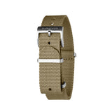 20MM Nylon Canvas DEFSTAN Strap, Brushed Steel - GWP image