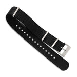 Correa DEFSTAN de nailon con herrajes parkerizados, 20 mm, negra