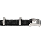Correa DEFSTAN de nailon con herrajes parkerizados, 20 mm, negra