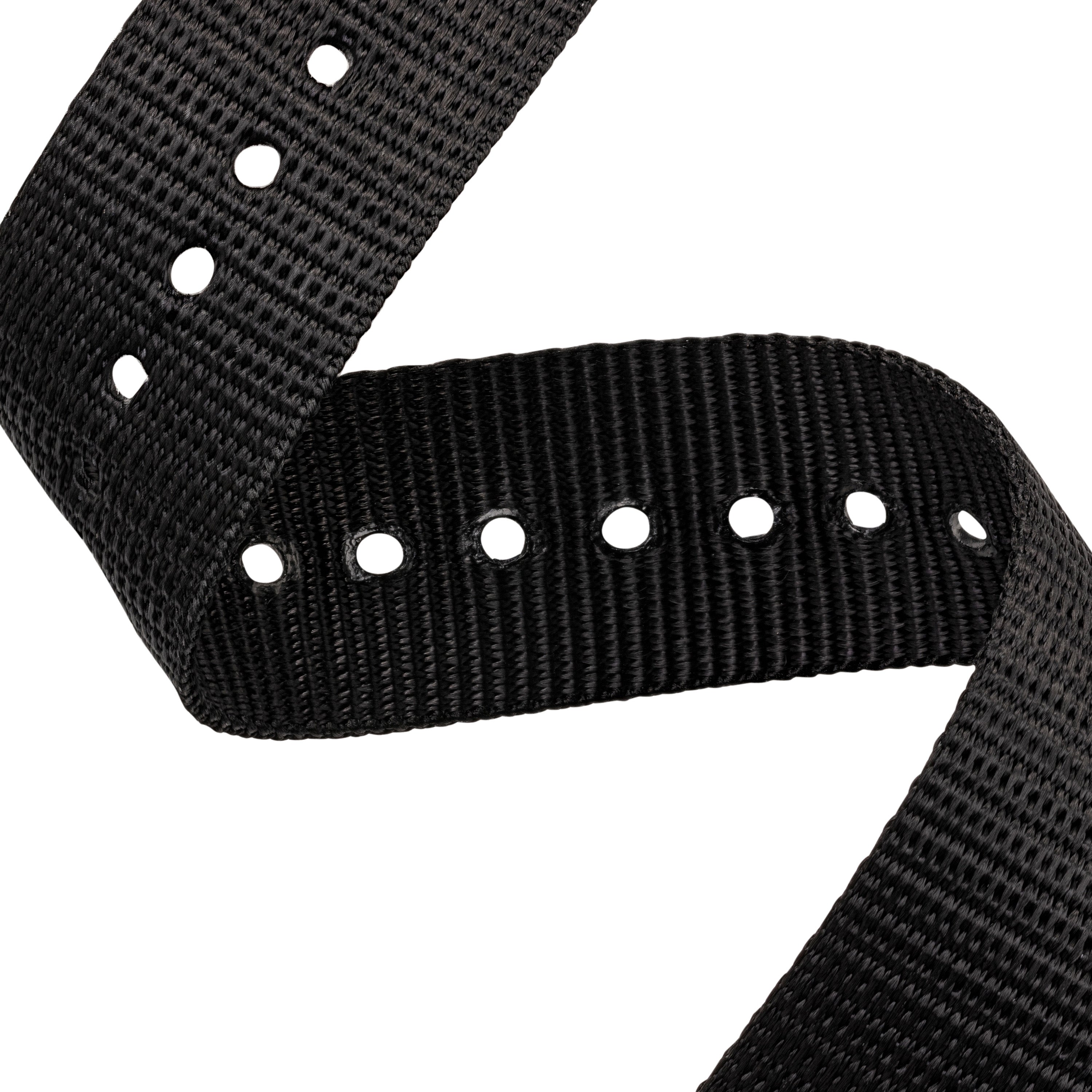 Correa DEFSTAN de nailon con herrajes parkerizados, 20 mm, negra
