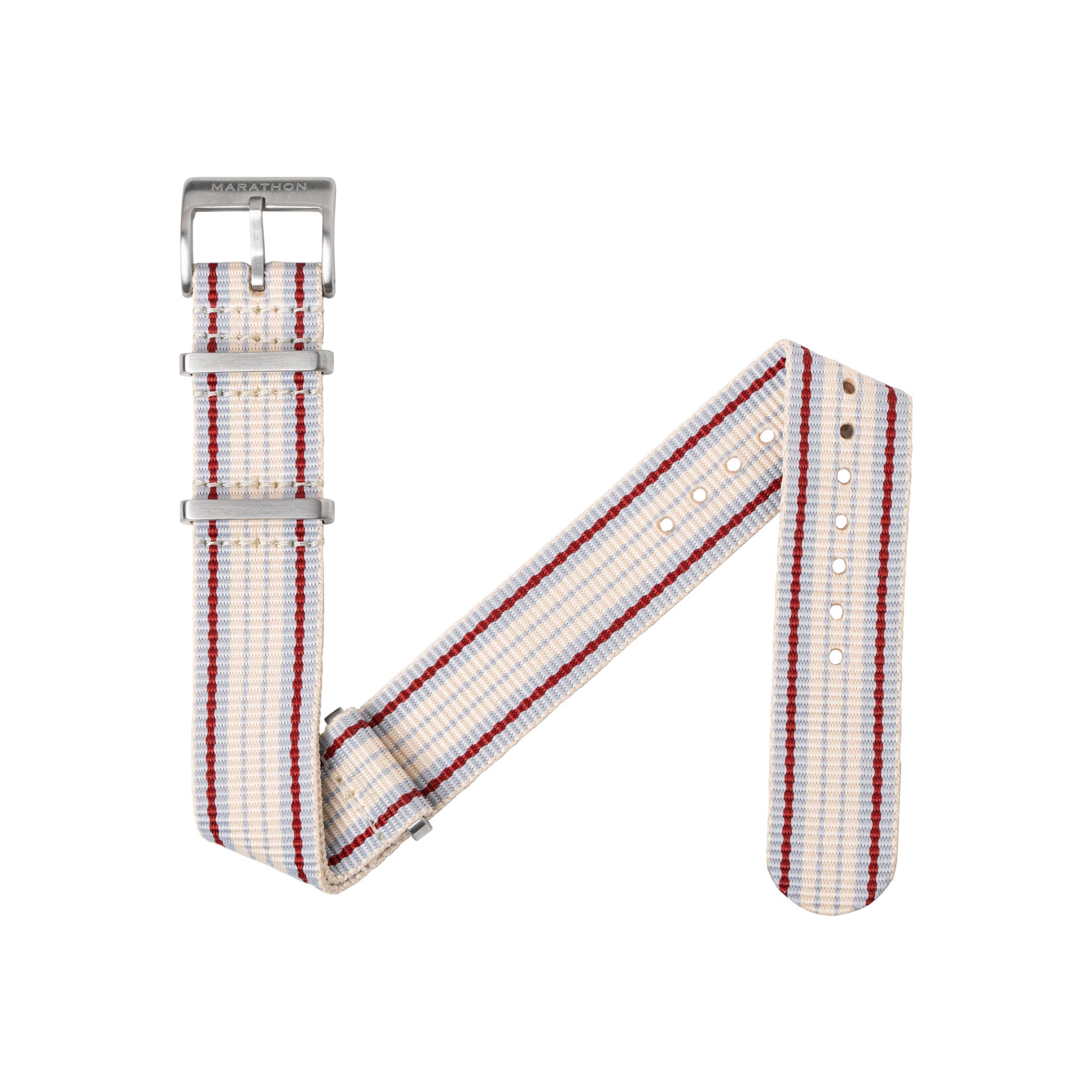18MM DEFSTAN Strap Brushed Steel Hardware