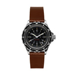 2-Piece Leather Strap, 20mm, Cognac, Brushed Hardware