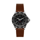 2-Piece Leather Strap, 20mm, Cognac, Brushed Hardware image