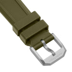 Kit de 3 bracelets en caoutchouc, OD vert, Parkerisé, 20 mm