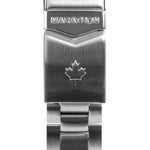 Bracelet en acier inoxydable 18mm (Pour une plongée moyenne)