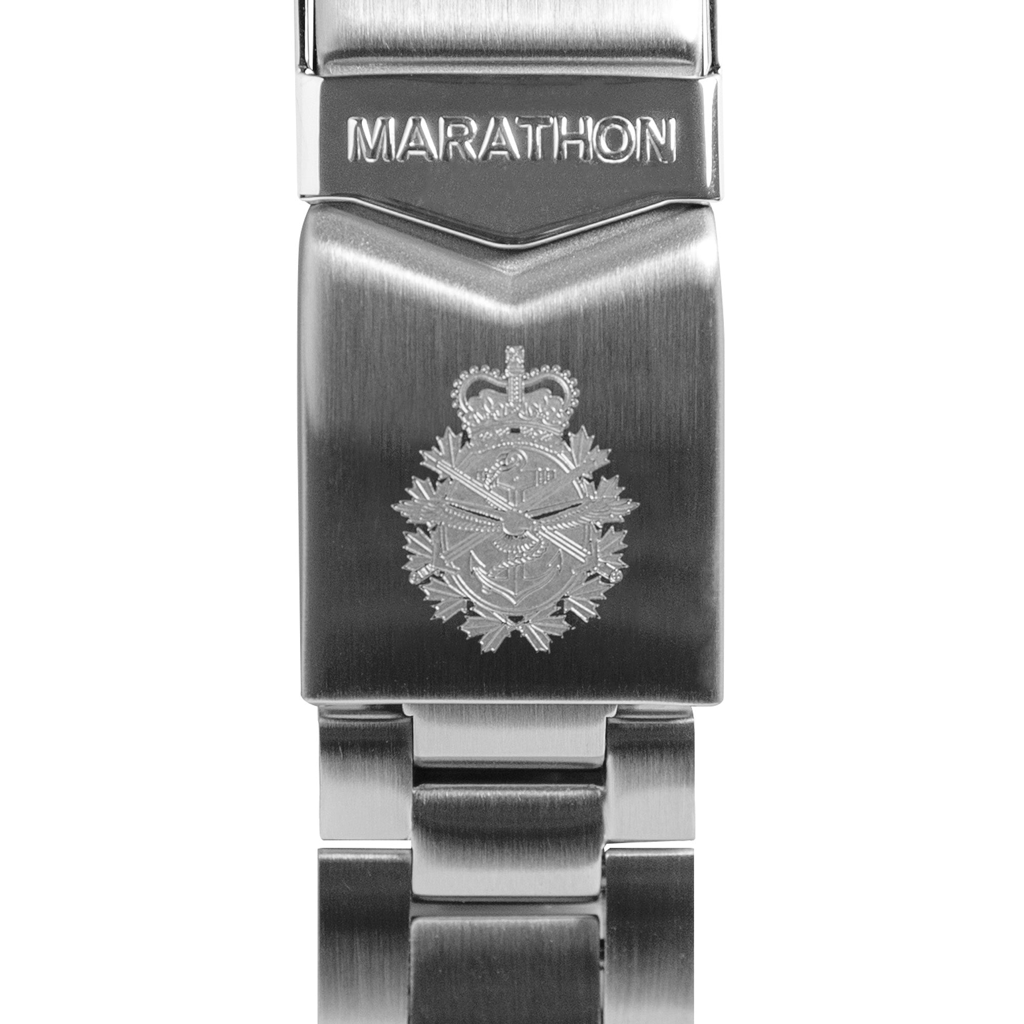 Bracelet en acier inoxydable 18mm (Pour une plongée moyenne)