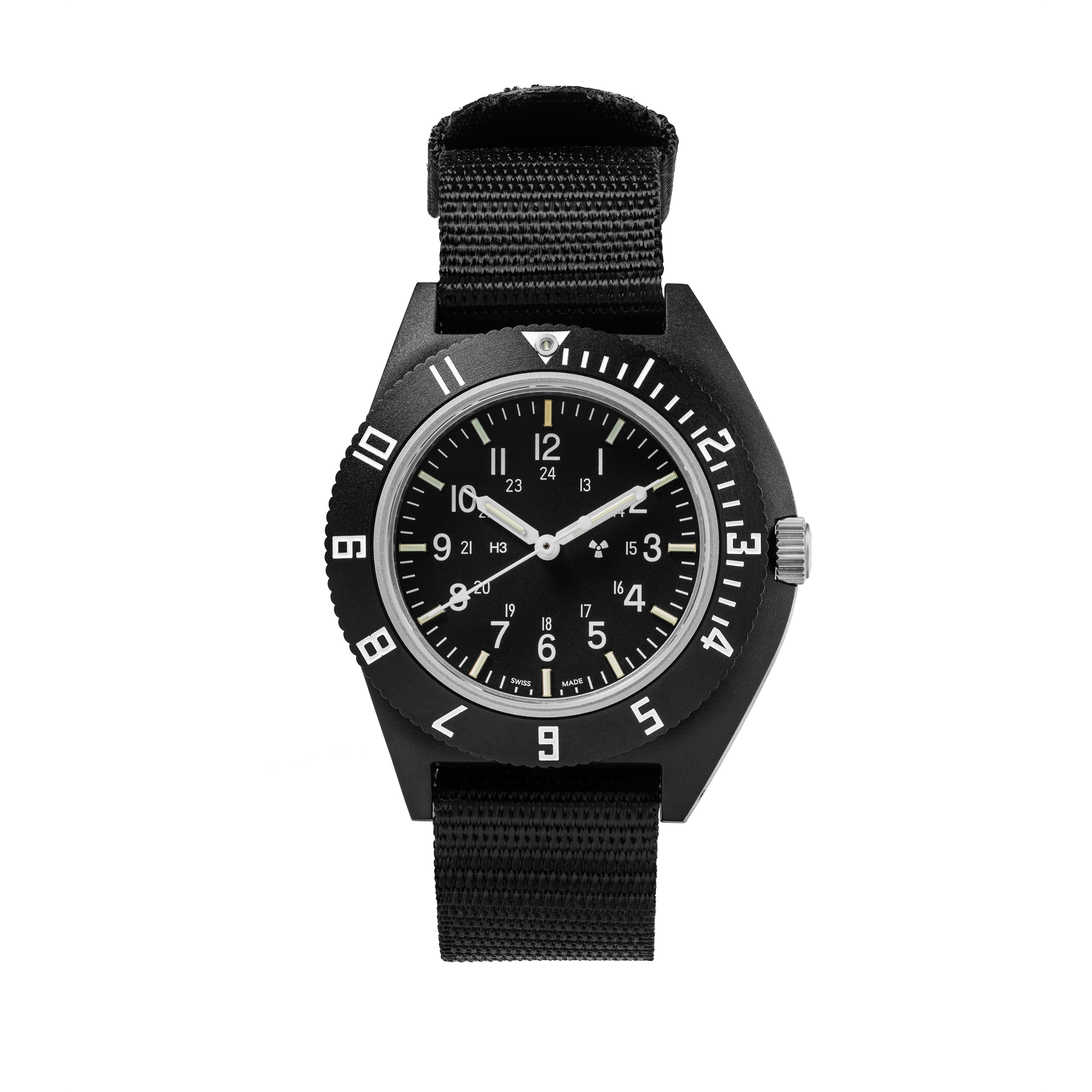 41mm CeraShell Quartz NAV on Ballistic Nylon Strap image