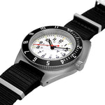 Navigateur Arctic Steel de 41 mm (SSNAV) sur nylon DEFSTAN