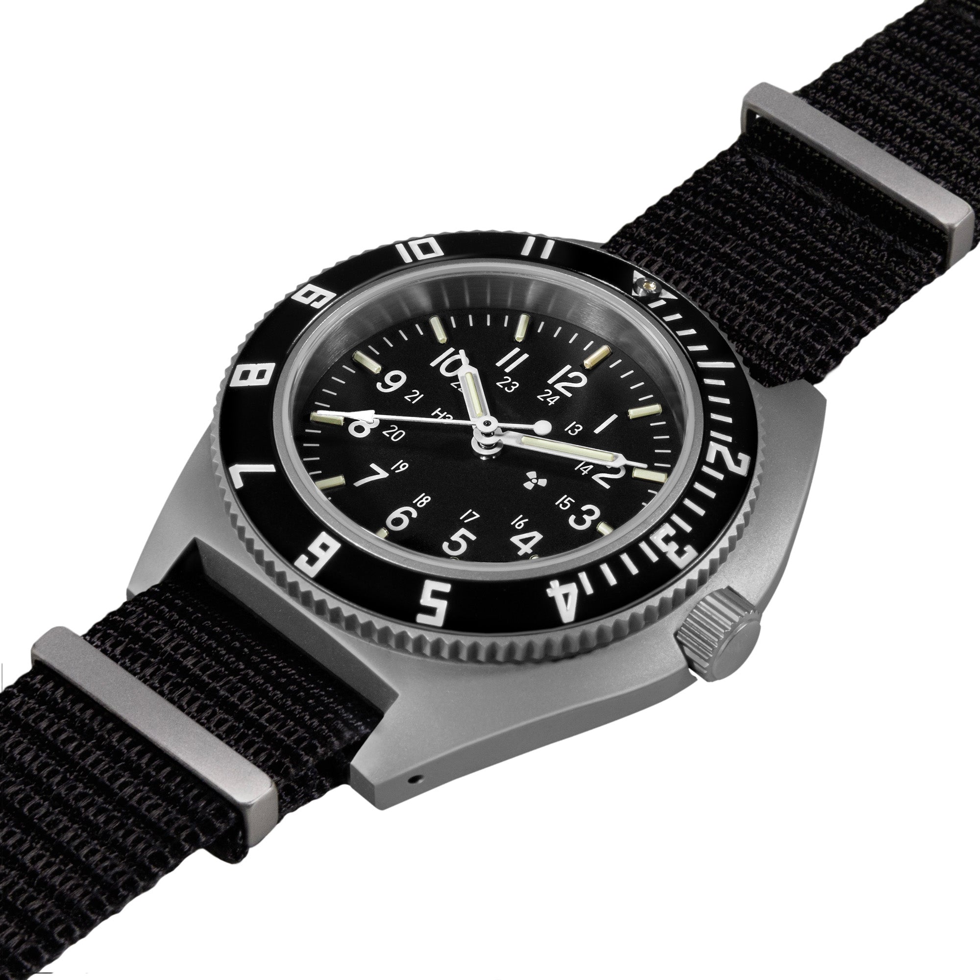 Steel Navigator de 41 mm (SSNAV) sur nylon DEFSTAN