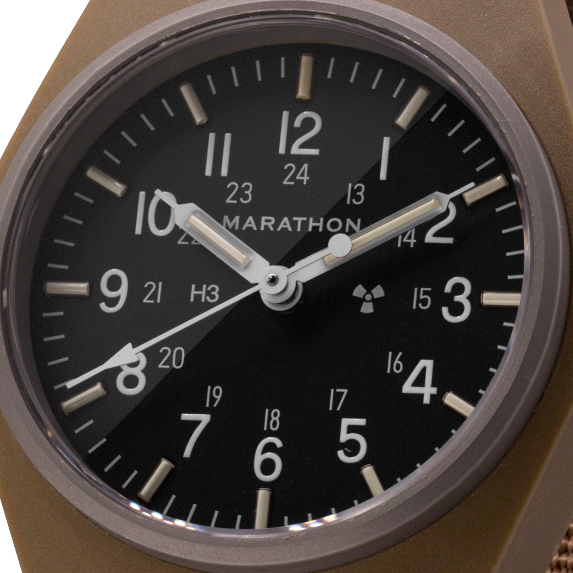 Mecánico de uso general (GPM) color tostado desierto de 34 mm
