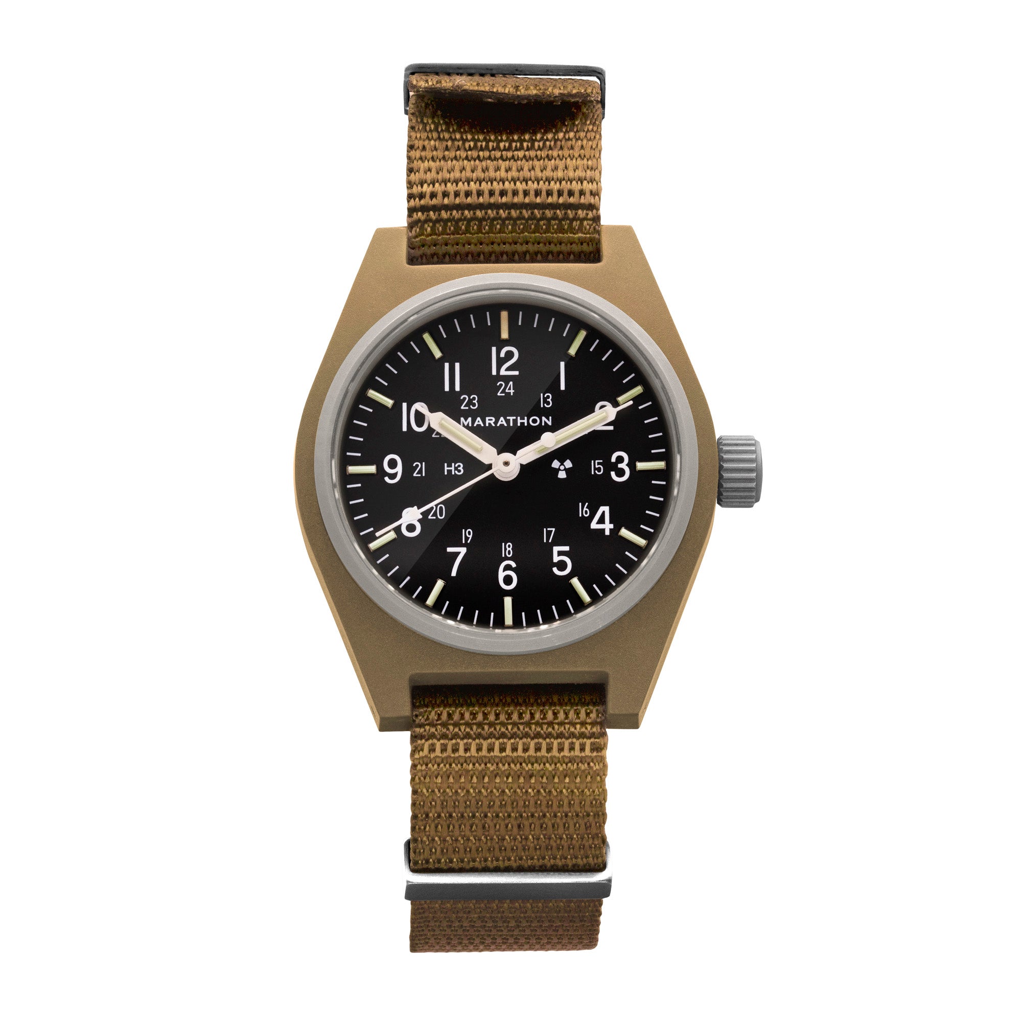 Mecánico de uso general (GPM) color tostado desierto de 34 mm