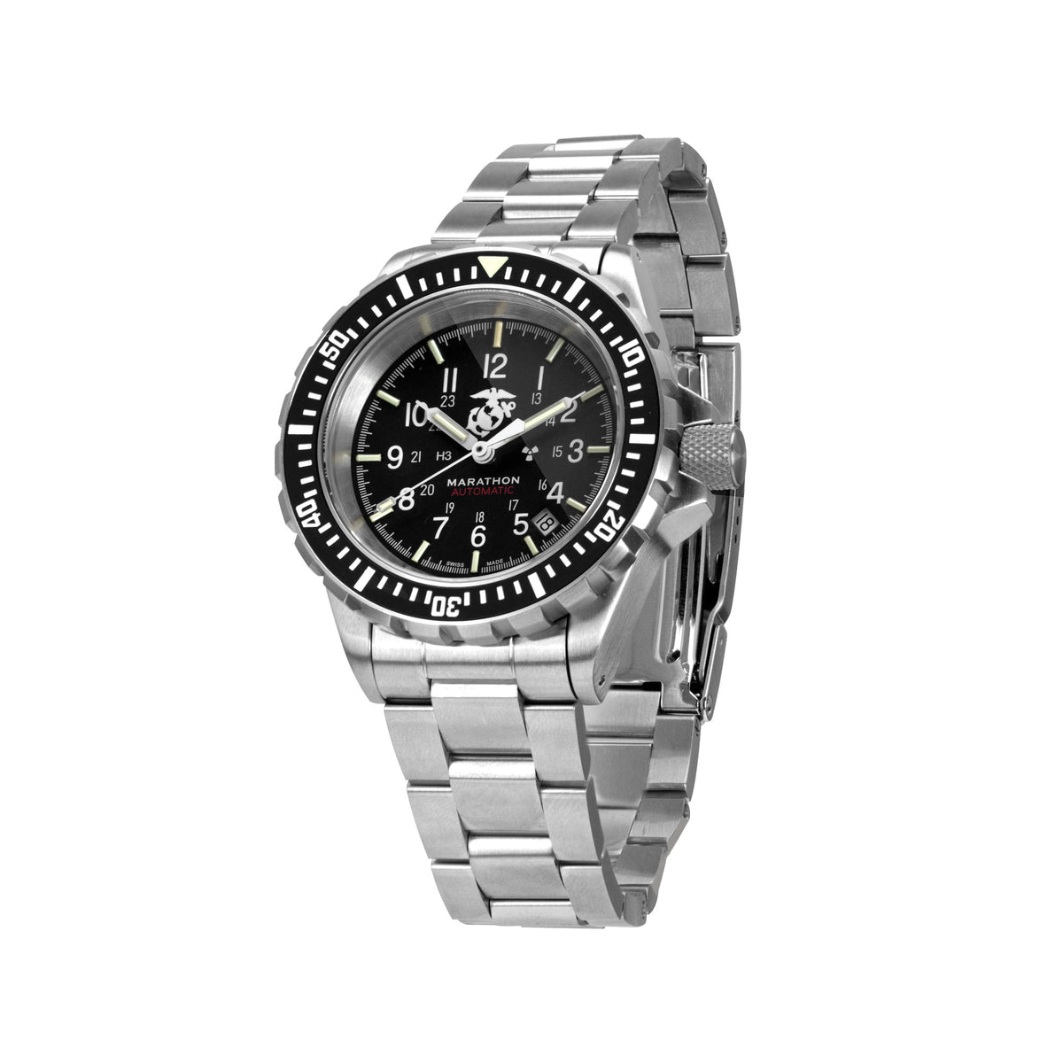 41mm Official USMC™ Large Diver's Automatic (GSAR) with Stainless Steel Bracelet image