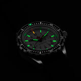 Reloj automático de buceo grande (GSAR) de arce rojo ártico de 41 mm con brazalete de acero inoxidable image