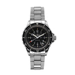 Cuarzo de buceo grande (TSAR) oficial Duvdevan de 41mm con brazalete de acero inoxidable