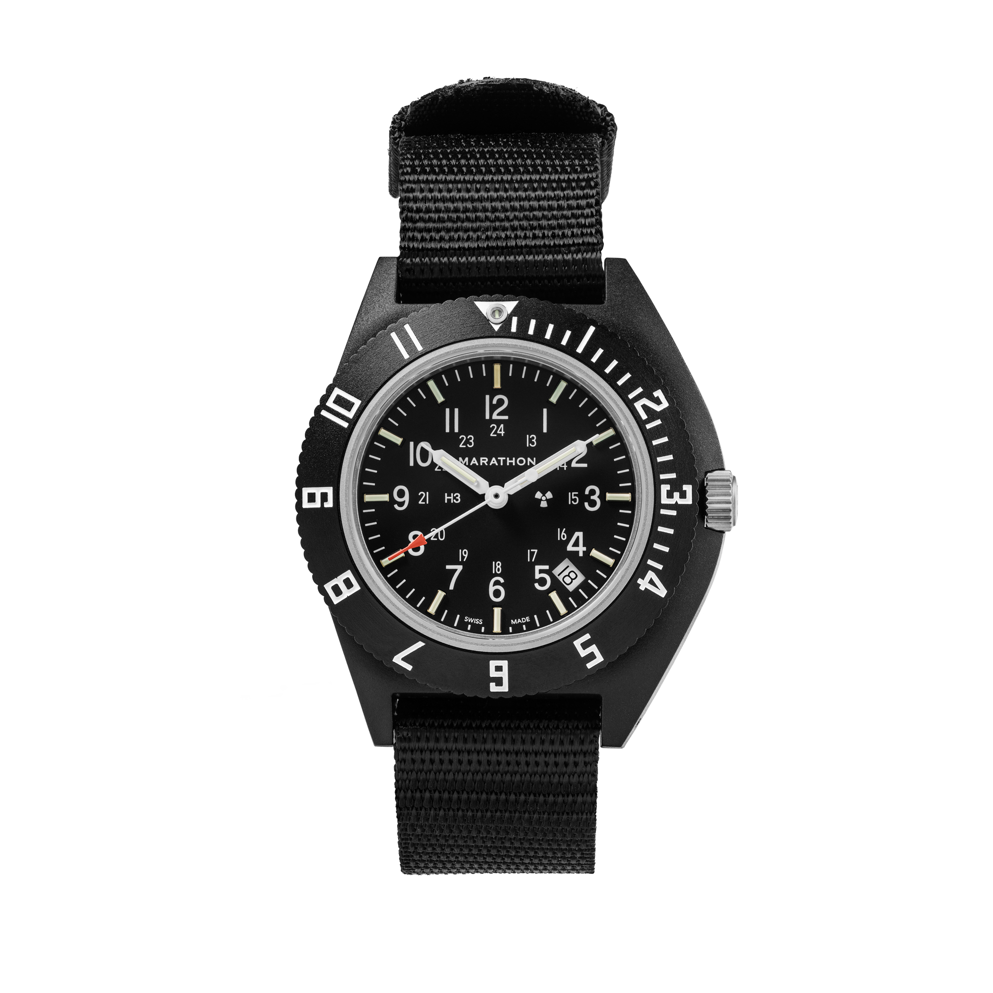 41mm CeraShell Quartz NAV-D on Ballistic Nylon Strap image