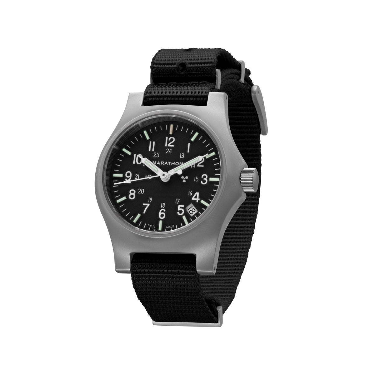 Cuarzo de oficial de 36mm con fecha (GPQ-D) en Nylon DEFSTAN image