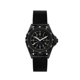 2-Piece Leather Strap, 18mm, Black, Anthracite Hardware image