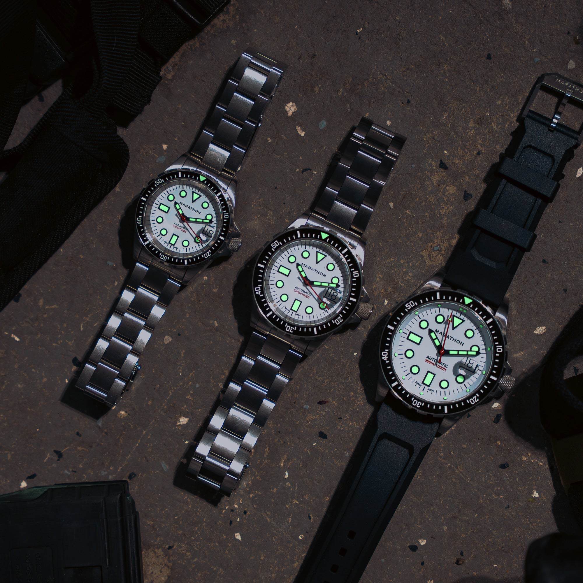Montre Arctic Original SAR 36 mm avec date et bracelet en acier inoxydable (OSAR-D)