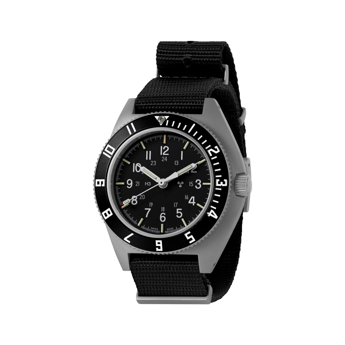 41mm Steel Navigator Automatic (SSNAV Auto) on Nylon DEFSTAN image