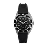 41mm Steel Navigator Automatic (SSNAV Auto) on 3-Piece Rubber Strap Kit