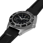 41mm Steel Navigator Automatic (SSNAV Auto) on 3-Piece Rubber Strap Kit