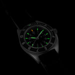 41mm Steel Navigator Automatic (SSNAV Auto) on 3-Piece Rubber Strap Kit