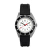 41mm Arctic Steel Navigator Automatic (Arctic SSNAV Auto) on Black 3-Piece Rubber Strap Kit